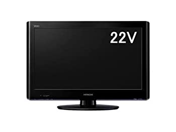 【中古】 日立 22V型地上 BS 110度CSデジタルハイビジョンLED液晶テレビ ブラックWooo L22-H05-B