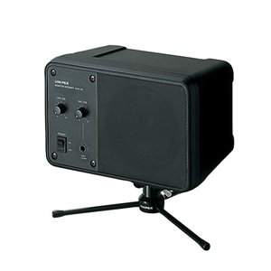 【中古-非常に良い】 ユニペックス アンプ内蔵モニタースピーカー ブラック艶消し MAS-102A