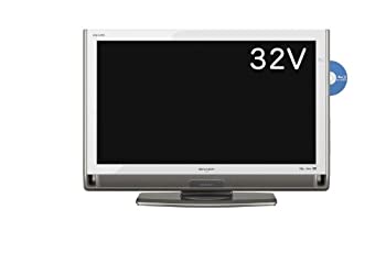 【中古-非常に良い】 SHARP シャープ 32V型 液晶 テレビ AQUOS LC-32DX3-W ハイビジョン ブルーレイレコーダー内蔵 2010年モデル