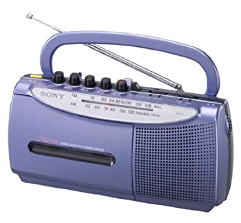 【未使用】【中古】 SONY ラジオカセットコーダー E5 ブルー CFM-E5 L