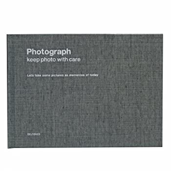 【未使用】【中古】 デルフォニックス PDフォトアルバムベーシックS シャンブレーグレー