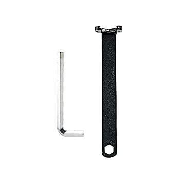 【中古-非常に良い】 SANEI 工具 立水栓取付レンチ 対辺24mm用 長さ210mm 鋼製 六角レンチ付き PR351