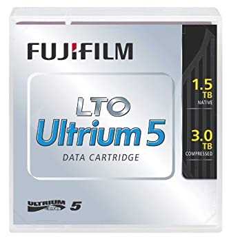 【未当て嵌める】【中古】 富士フイルム LTO Ultrium5 5巻容器に並べる