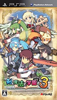 【中古-非常に良い】 剣と魔法と学園モノ。3 - PSP