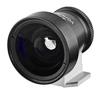 【中古-非常に良い】 Voigtlander Viseur Metal 21/25mm pour Appareil photo Noir