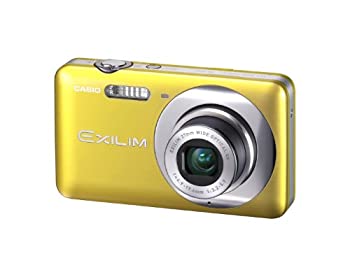 【中古】 CASIO カシオ デジタル写真機 EXILIM Z800 黄色 EX-Z800YW 1410万絵素 光学4倍望遠レンズ 広角27粍 2.7型液晶