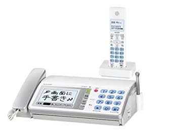 【未当て嵌める】【中古】 SHARP デジタルコードレスFAX 子機1台付き添い人 UX-D83CL パソコン・周辺機器-その他