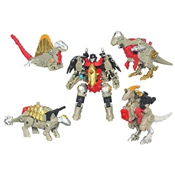 【中古-非常に良い】 日本未発売トランスフォーマー パワーコアコンバイナー グリムストーン with ダイノボッツ US版/TRANSFORMERS POWER CORE COMBINERS 5PK : GRIMS
