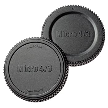 【未使用】【中古】 ETSUMI マイクロフォーサーズ用 ボディ&リアキャップセット ブラック E-6334