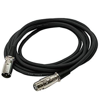 【中古-非常に良い】 TECH マイクケーブル XLR (オス) / XLR (メス) 3m TMCC-3 ブラック
