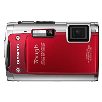 【中古-非常に良い】 OLYMPUS オリンパス 防水デジタルカメラ TOUGH TG-610 レッド 5m防水 1.5m耐落下衝撃 -10℃耐低温 1400万画素 3Dフォト機能 RED