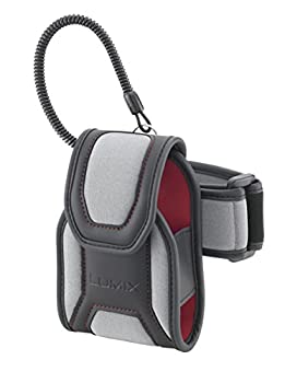 【中古-非常に良い】 パナソニック デジタルカメラケース LUMIX アーム用ソフトケース シルバー×ブラック DMW-CFT2-S