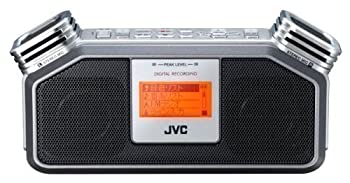 【中古-人並み外れたに好いたらしい】 JVC RD-R1-H ポータブルデジタルレコーダー メタリックグレー
