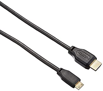 【未使用】【中古】 OHM オーム電機 HDMIハイスピードイーサネット対応 1.4ミニケーブル2Mクロ 05-0287 VIS-C20M-K