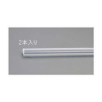【未使用】【中古】 φ8x1000mm アクリル丸棒 (透明 2本) EA440DM-8