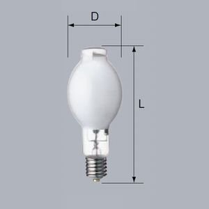 【未使用】【中古】 三菱 低始動電圧形高効率メタルハライドランプ マルチスター・L2 下向点灯形 蛍光形 250W E39口金 MF250・L-J2 BU-PS|ムジカ&フェリーチェ店
