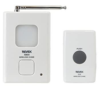 【未使用】【中古】 リーベックス (Revex) ワイヤレス チャイム Xシリーズ 送受信機セット インターホン 呼び出しチャイムセット X810 10,990円