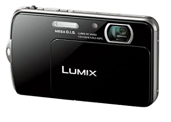 【中古-人並み外れたに好いたらしい】 パナソニック デジタル写真器 ルミックス 黒いこと DMC-FP7-K TV・オーディオ・カメラ-コンパクトデジタルカメラ