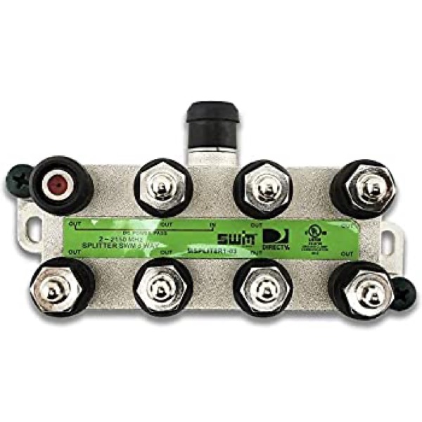 【未使用】【中古】 DIRECTV SWM 8-Way Splitter by DIRECTV|ムジカ&フェリーチェ店