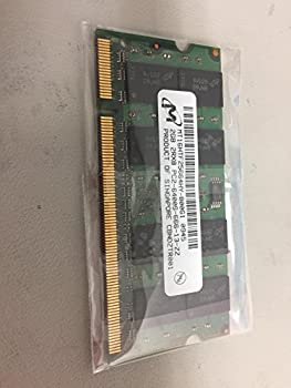 【未使用】【中古】 Micron 純正 200pin DDR2 800 PC2-6400 2GB SODIMM