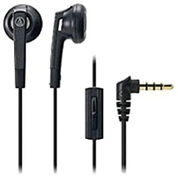 【未使用】【中古】 audio technica オーディオテクニカ イヤホン スマートフォン用 ブラック ATH-C505iS BK