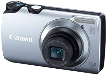 【中古-非常に良い】 Canon キャノン デジタルカメラ PSA3300ISシルバー PSA3300IS (SL) 1600万画素 光学5倍ズーム 3.0型液晶|ムジカ&フェリーチェ店