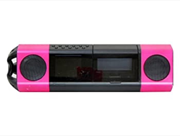 【中古-人並み外れたに似つかわしい】 開拓者 STEEZ AUDIO続きもの 携帯型金棒引き サクラ色 STZ-D10S-P