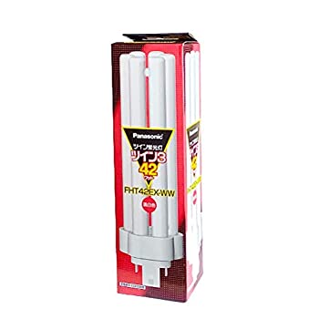 【中古-非常に良い】 パナソニック ツイン蛍光灯42形・温白色ツイン3（6本束状ブリッジ） FHT42EXWW