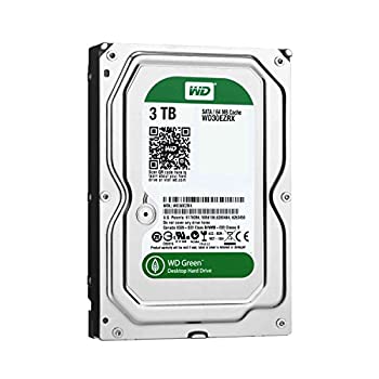 【未当て嵌める】【中古】 Western Digital 固定ディスク3.5 SATA3 3結核症 WD30EZRX / Green (Di)