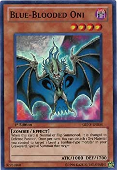 【未使用】【中古】 遊戯王 英語版 Blue-Blooded Oni (GENF-EN034) - Generation Force - 1st Edition - ...
