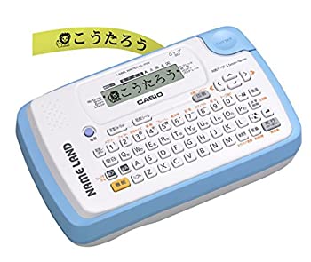 【中古】 CASIO カシオ ラベルライター ネームランド エントリーモデル KL-P30BU ブルー