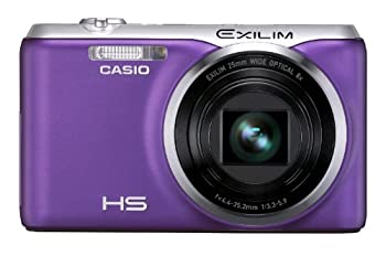【中古-非常に良い】 CASIO カシオ デジタルカメラ EXILIM EX-ZR20 パープル EX-ZR20PE｜ムジカ＆フェリーチェ店