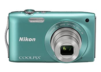 【中古】 Nikon ニコン デジタル写真機 COOLPIX (クールピクス) S3300 ペパーミント緑であること S3300GR