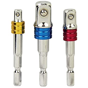 【未当てはめる】【中古】 E-Value ソケットアダプタ仕かける 3本組 差込角 6.35 (1/4) ・9.5 (3/8) ・12.7 (1/2) 粍用 ESA-3