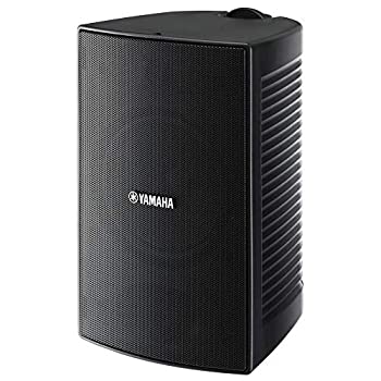 【中古-非常に良い】 ヤマハ YAMAHA 全天候型スピーカー 小型設備用取付金具付 ハイインピーダンス接続対応 ブラック (1ペア) VS6