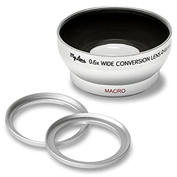 【中古-非常に良い】 My Lens (マイ レンズ) ビデオカメラ用 広角 0.6倍 薄型 ワイドコンバージョンレンズ レンズ径 40.5mm 43mm 46mm 対応 Full HD VIDEO対応 JTT On|ムジカ&フェリーチェ店
