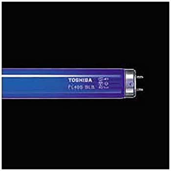 【中古-人並み外れたに好いたらしい】 東芝 黒いことともし火螢光灯 直管 グロースタータ形 10W FL10BLB