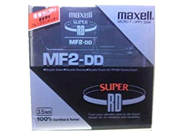 【未当てはめる】【中古】 日立マクセル MF2-DD.SRD SUPER RD 3.5in ディスケット