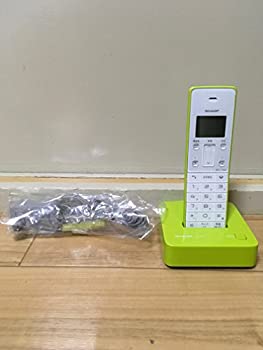 【中古】 SHARP 読みやすい デジタルコードレス電話 親機のみ 1.9GHz DECT判定基準遣りかた 緑であること系 JD-S06CL-G