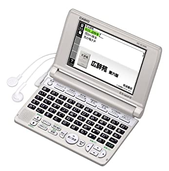 【中古-非常に良い】 CASIO カシオ EX-word 電子辞書 生活 教養エントリーモデル XD-SC5000GD シャンパンゴールド