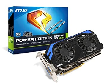 【中古-非常に良い】 MSI ミドルレンジグラフィックスカード N660GTX-Ti Twin Frozr IV PE OC 18,885円