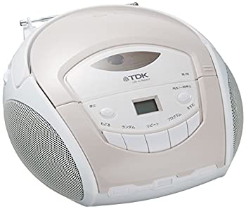 【中古】 TDK LoR ポータブルCDラジオ ホワイト SP-CD8211WH