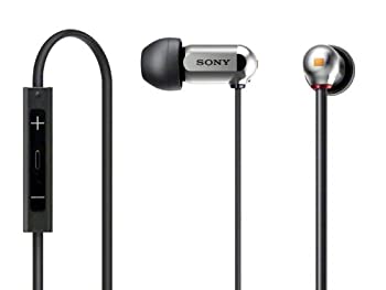 【中古-非常に良い】 SONY カナル型イヤホン リモコン・マイク付 シルバー XBA-10IP S