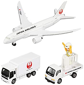 【中古-非常に良い】 トミカ 787エアポートセット (JAL)