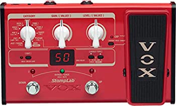 【中古-非常に良い】 VOX ヴォックス ベース用 コンパクト・マルチエフェクター エクスプレッション・ペダル StompLab SL2B