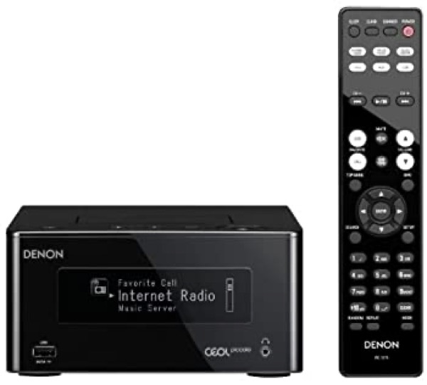 【中古-人並み外れたに好いたらしい】 DENON デノン CEOL piccolo 網状組織受信システム AirPlay/ハイレゾ音源相応う 黒いこと DRA-N5K その他-オーディオ