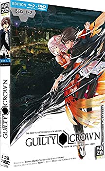 【中古-非常に良い】 ギルティクラウン DVD BOX1 ブルーレイコンボパック (1-11話 253分) アニメ [DVD] [輸入盤] [PAL]