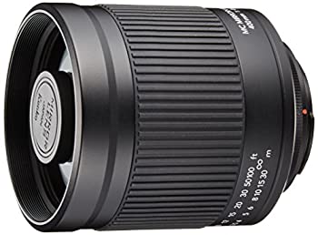 【中古-非常に良い】 Kenko ケンコー 望遠レンズ ミラーレンズ 400mm F8 マニュアルフォーカス フード付 ニコンF用 ブラック フィルム デジタル一眼対応 24,554円