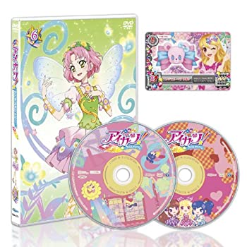 【未使用】【中古】 アイカツ! 6 (初回封入限定特典 DVDオリジナルデザイン アイカツ!カード エンジェリーベアリボン (いちごちゃん初CM撮影Ver.) 付き)