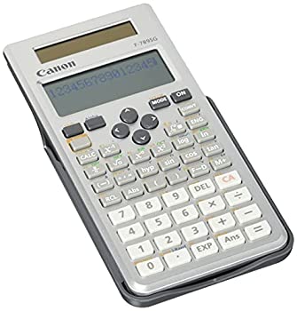 【未使用】【中古】 Canon キャノン 445関数電卓 F-789SG-SL 土地家屋調査士試験対応